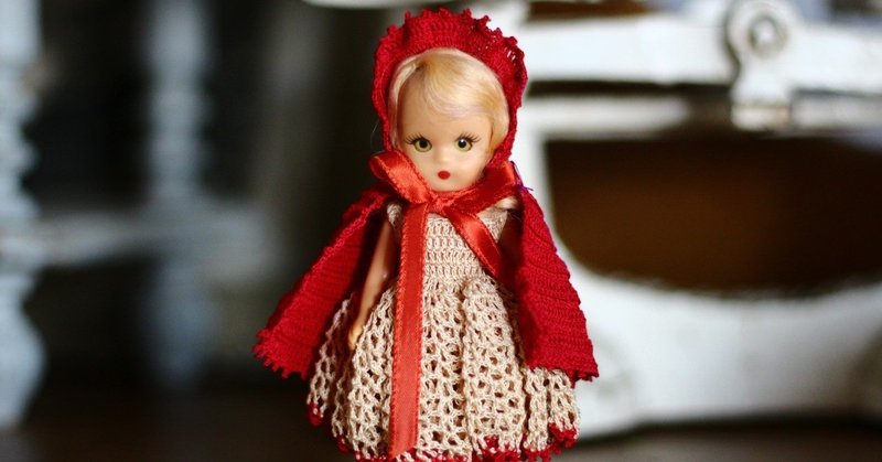 Nancy Ann sleep eye 赤い頭巾/ダイアナ・ロス グラミー賞の赤いドレス