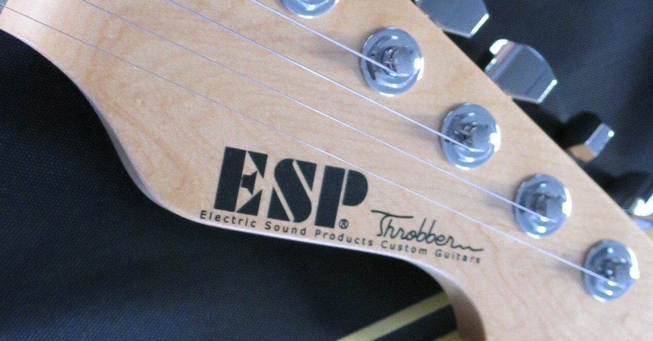 ESPとGrassRoots / 2つのTHROBBERモデル比較🎸｜#23Shibata