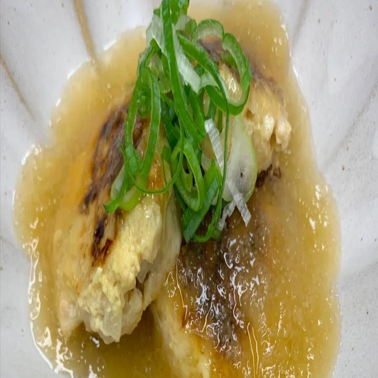 介護食レシピ「鶏つくねのみぞれ餡掛け」｜中嶋洋二郎