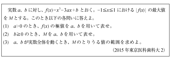 No.2 2015年度 東京医科歯科大 数学 第2問｜Yuki Tanaka / 田中雄生