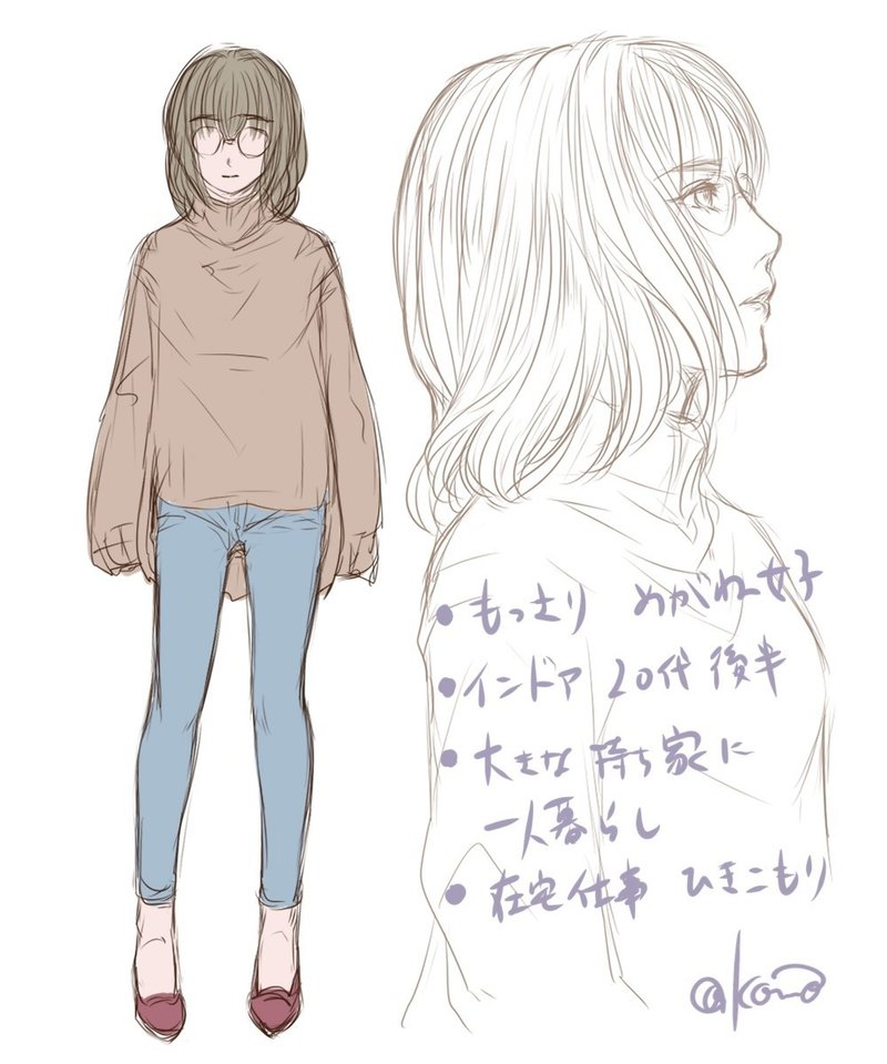 ヒロインは眼鏡女子 Konno イラスト Note