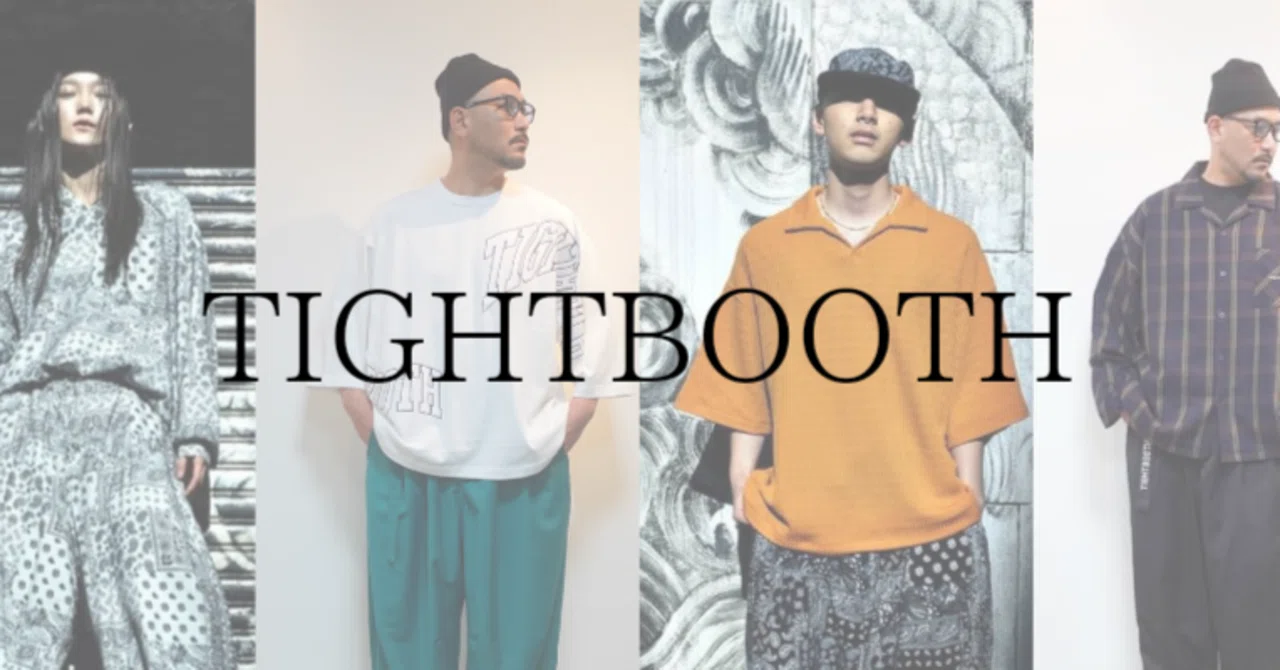 TIGHTBOOTH | タイトブース 23SS COLLECTION 新作ペイズリー柄シリーズ