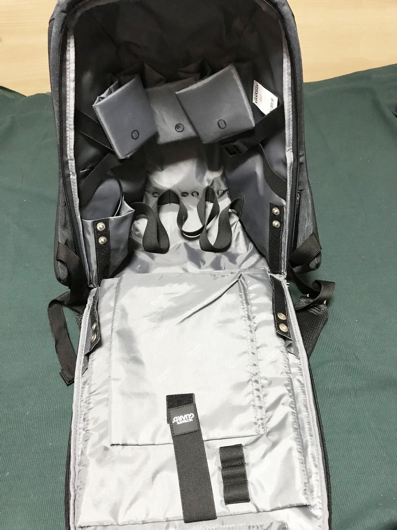 【ハム】アンモナイトバッグ2点 レビュー】Ammonite Anti-Theft Backpack - Ultimate Guard 【4