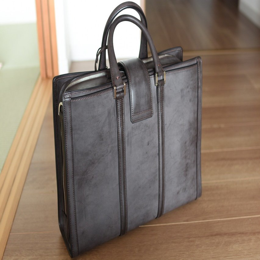 万双のブライドルダブル天ファスナー2年半レポ｜まつもとりー