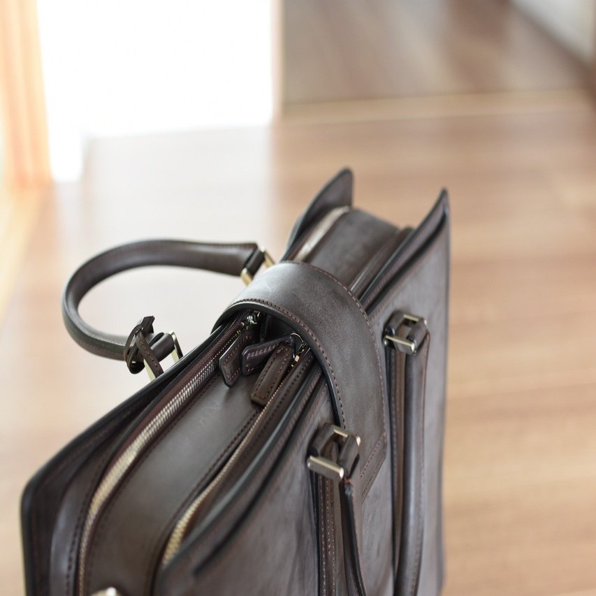 万双のブライドルダブル天ファスナー2年半レポ｜まつもとりー