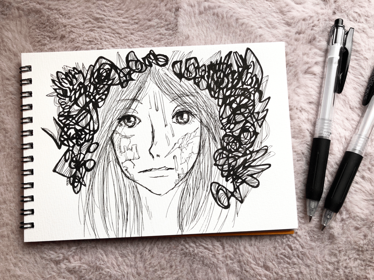 イラスト] 機械仕掛けの花嫁｜大橋ちよ