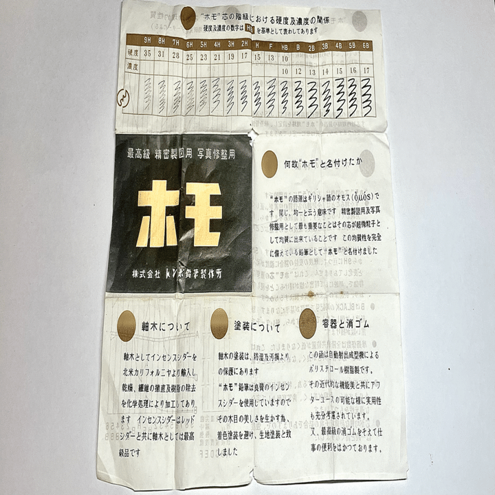 鉛筆の最高峰、ホモ鉛筆についてまとめる。｜赤坊