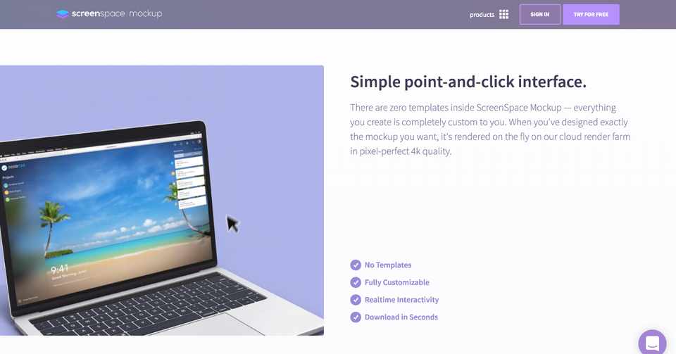 3dモックアップ作成サービス Screenspace Mockup 19 02 19 今日のproducthunt Dorimi インターネットが大好き Note