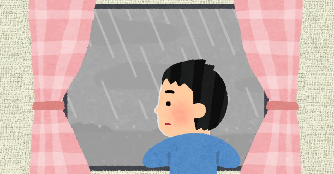 雨、降り続く。 雨は苦手だけど窓から眺めるのは嫌いじゃない。 しとしと。 暗く静かな雨に滲む景色は異界との接点を思わせる。 何が出てもおかしく ...