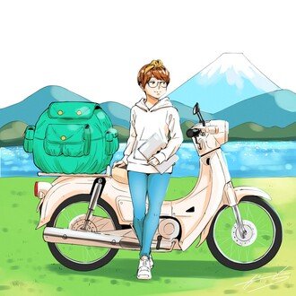 ちひろーかる/カブと旅するデザイナー