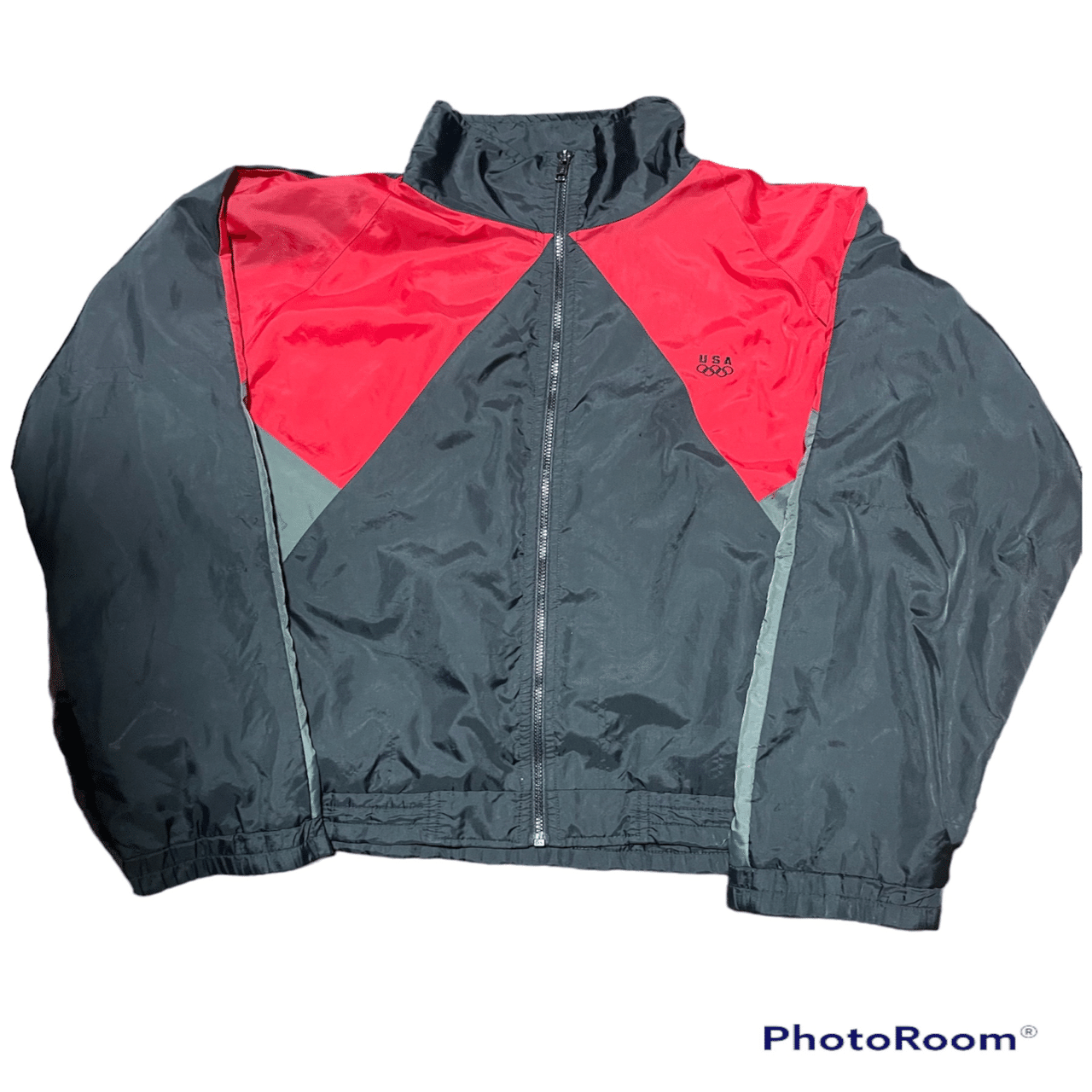 ソルトレイク五輪USA代表ジャケット 頼む！暫くアメリカでオリンピックしないでくれ！｜vintajin