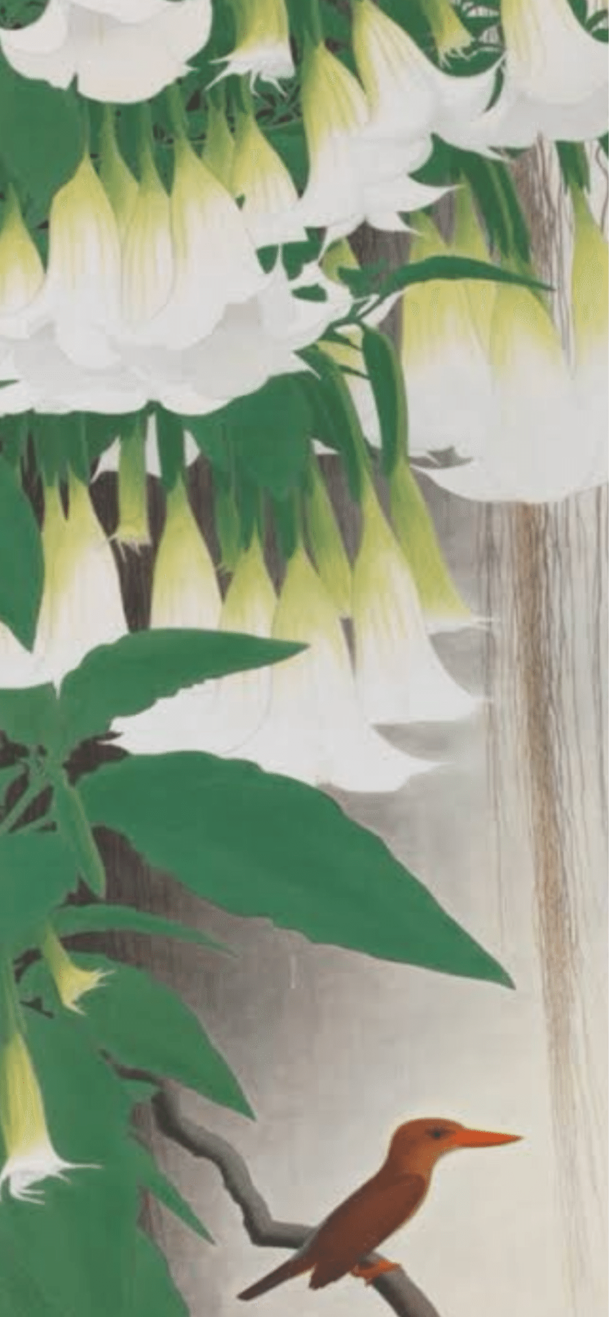大型絵画 　額付き　田中一村　 80×40cm【　奄美の杜　】手描き　肉筆 オンライン 通販ホビー・楽器・アート - 大型絵画 額付き 田中一