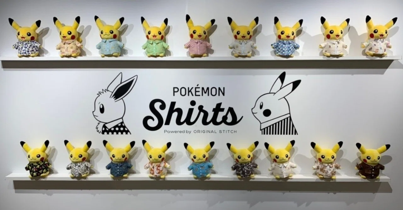 雑記】ポケモン×Original Stitch POP-UP SHOPレポート＆オーダーシャツ 