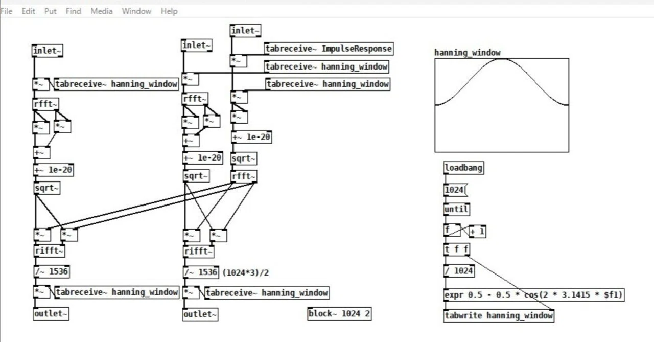 PureData IR loader (Convolution Reverb…)｜mashiroa 真城亜