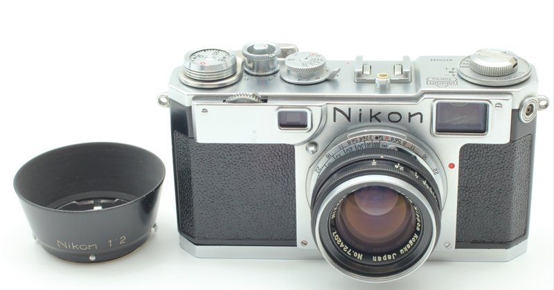 Nikon S2のトップカバー分解