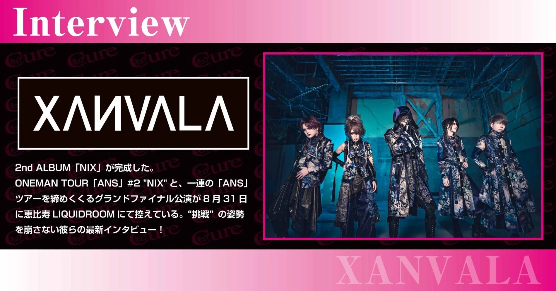 XANVALA アルバム4枚セット　美品 Interview】XANVALA――「NIX」に表れた、不変のチャレンジ精神が導く
