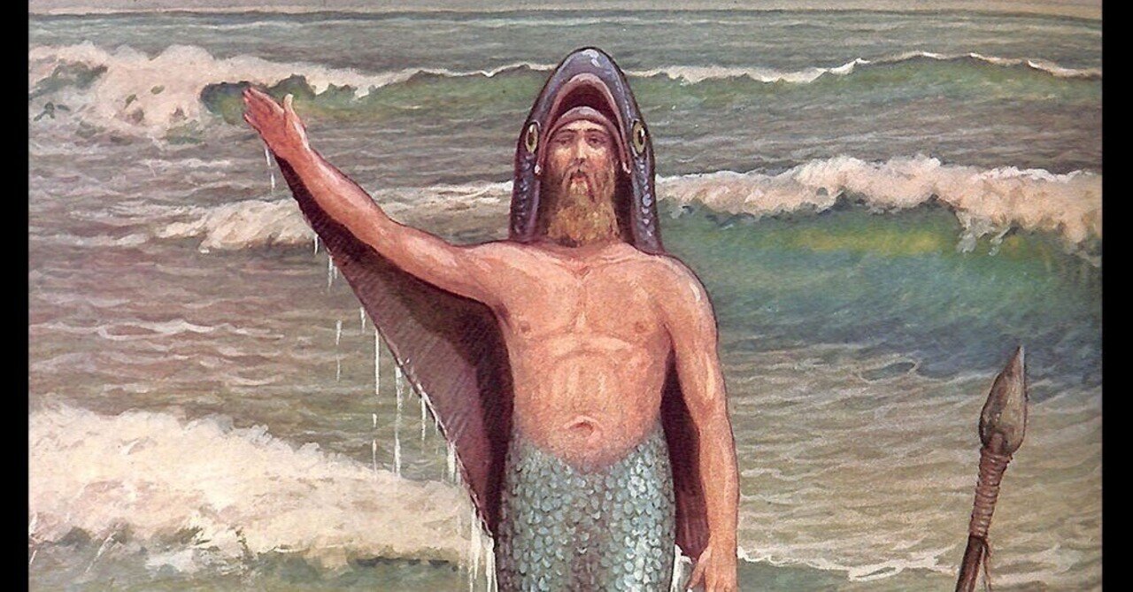 幻の生物を紹介 オアンネス】|異形博物館【オカルト・ホラー】 幻の生物を紹介 オアンネス】|異形博物館【オカルト・ホラー】