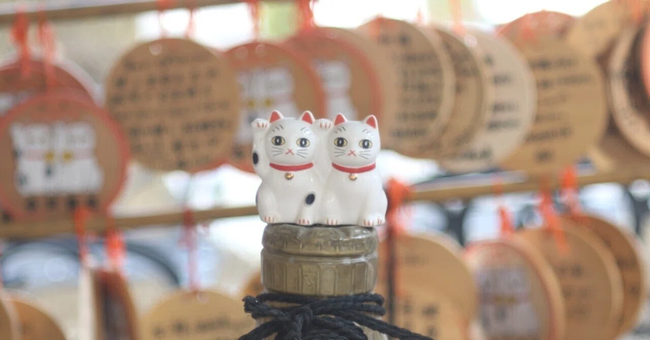 備忘録】招き猫発祥の地・浅草 今戸神社｜ゆうほ