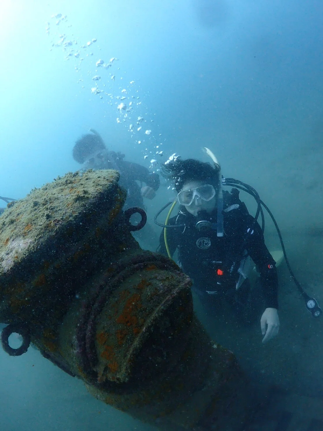 海の中 海の中にポスト！？大切なあの人に。海からのメッセージ。｜RK Diving