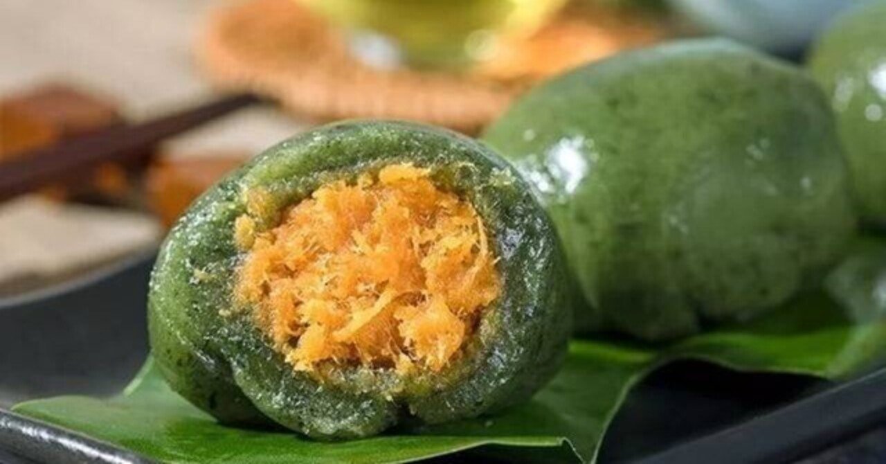 まるで日本の草だんご、中国の餅菓子の魅力【青团】｜たいら