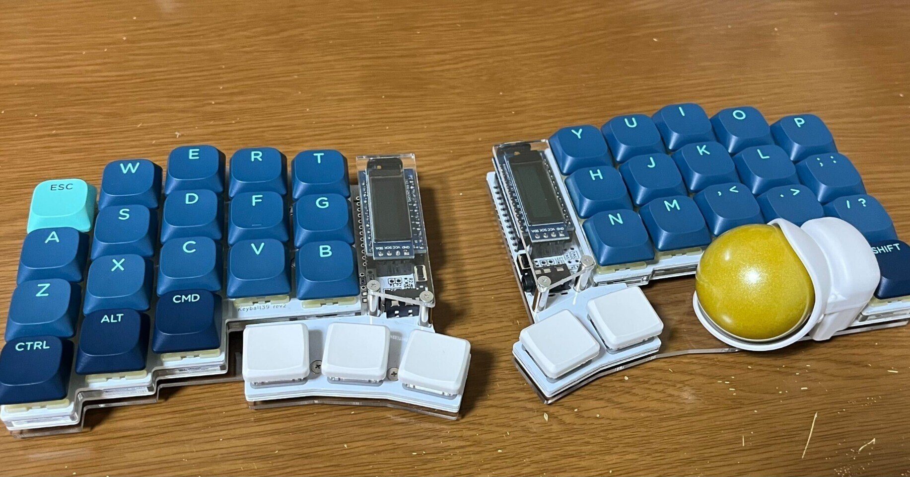 keyball39 部品 まとめ|shoshosho