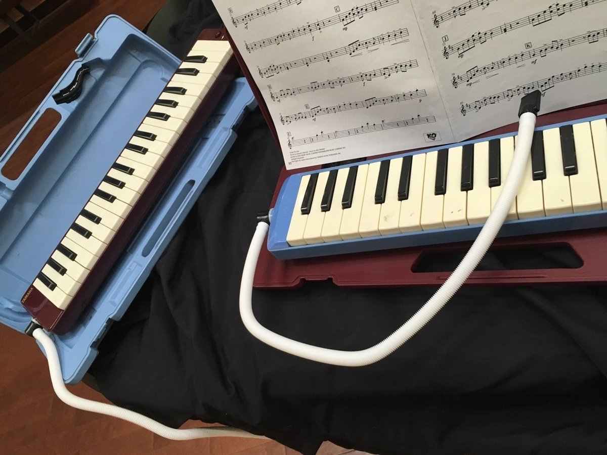 ピアニカ（鍵盤ハーモニカ）2個 奥深 