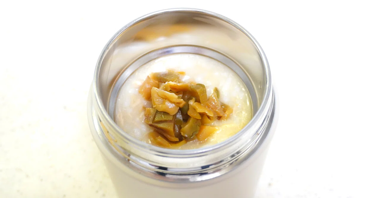 [400ml Soup Jar] Chinese-style Rice Porridge with Tuna and Zha Cai｜mako ...