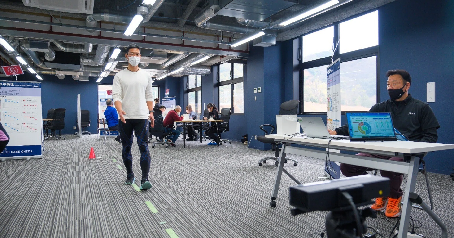 健康増進プログラム「ASICS HEALTH CARE CHECK（アシックスヘルスケア