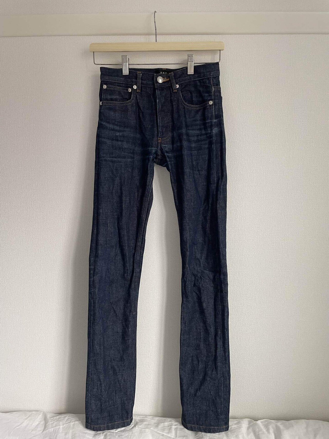 【A.P.C.】デニムジャケット　サイズ…Ｓ　ブルー（リジット1度水洗い） A.P.C.リジッドデニム】プチニュースタンダードのファースト