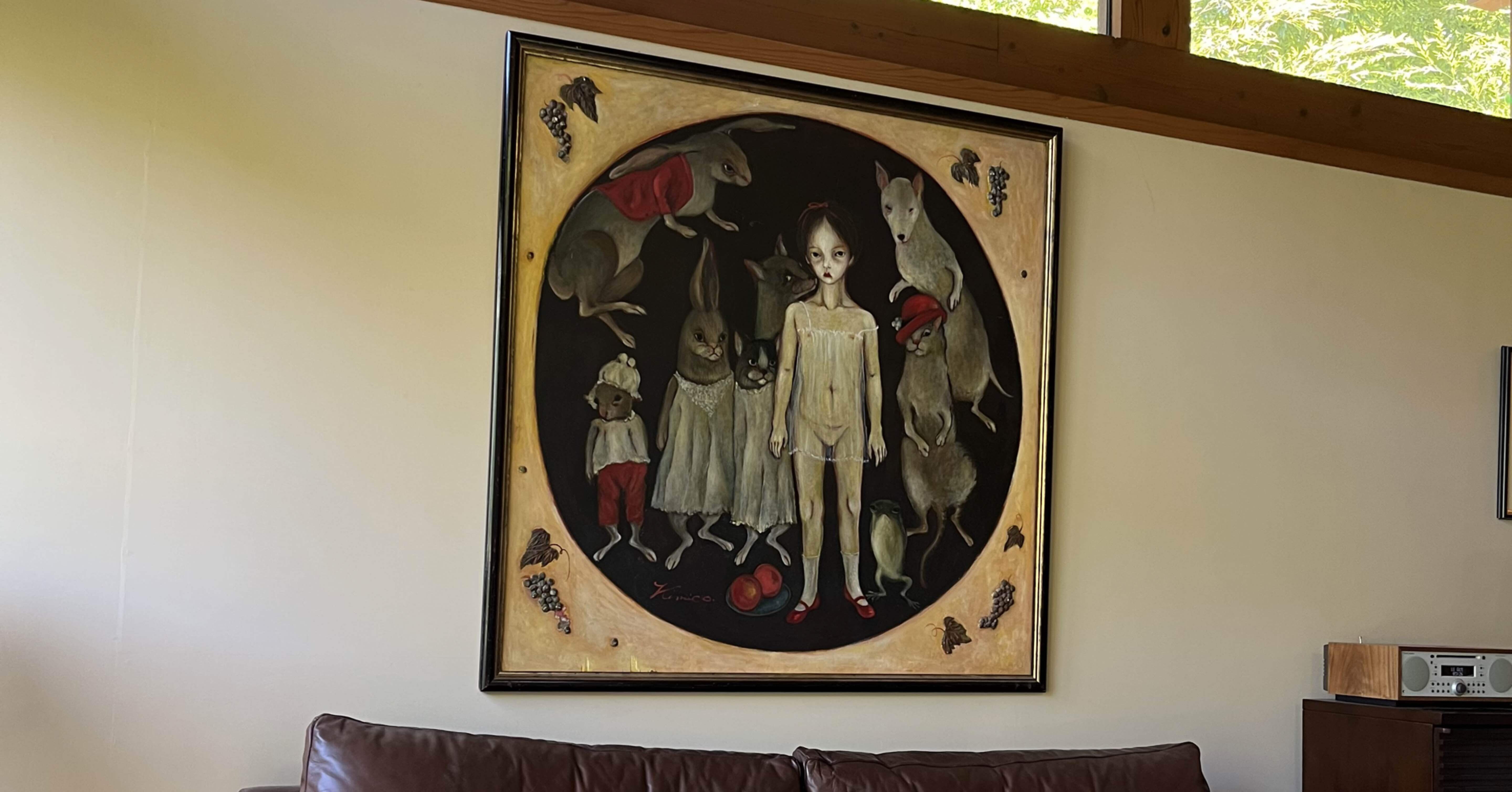 吉田キミコ画のある風景②: どんな美術館をつくろうか｜樽見弘紀  Hiro Tarumi