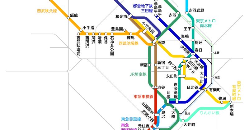 相鉄・東急新横浜線全通記念(2)：新横浜線直通ネットワークの行き先を分かりやすくしたい