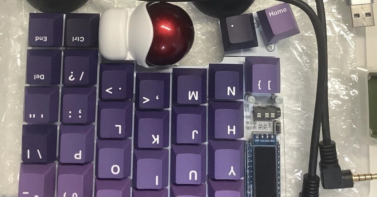 Keyball61 MAC/WIN対応 ブラック Keyball61 MAC/WIN対応 ブラック
