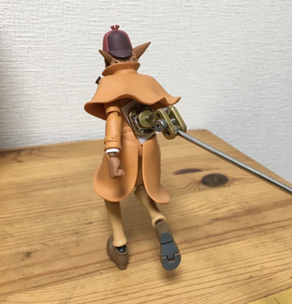 人形を支えるタンクについて【フィギュアコマ撮り】｜篠𠩤健太