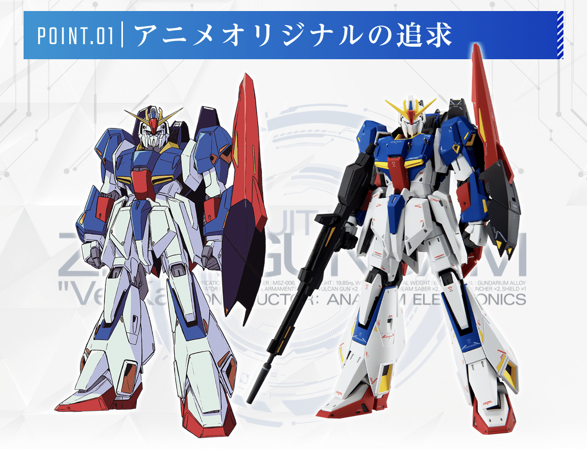 絶妙なアレンジが加えられたZガンダムのガレージキットが販売
