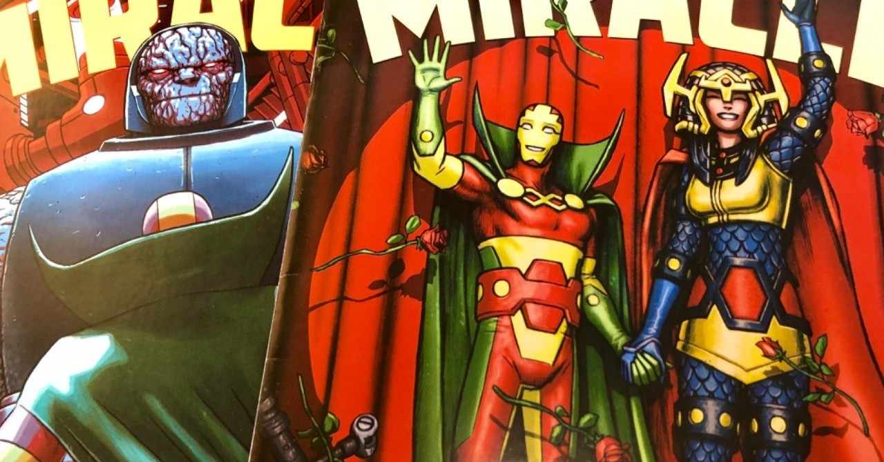 神がいる Mister Miracle 解説 4 でも 僕たちもいる 薄皮まんじゅう やってるぷぅ Note