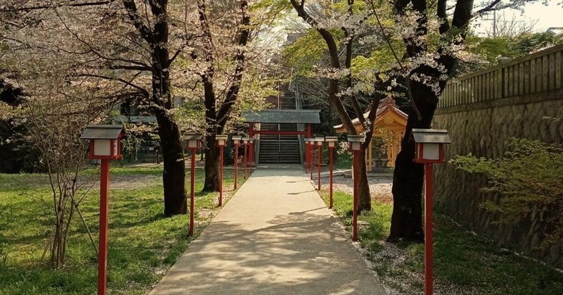 本町田菅原神社の階段（東京都町田市）