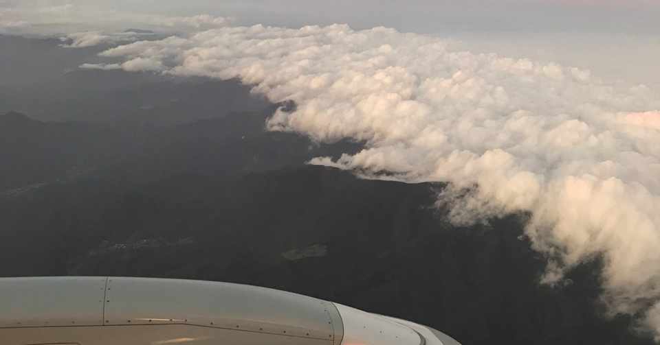 飛行機に乗るのが楽しい Tac Me Note