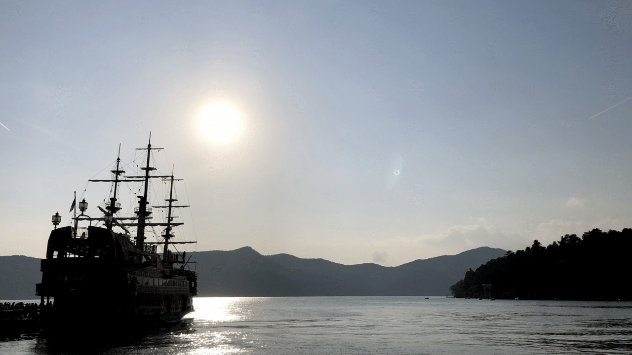 絵画 帆船 海 夕陽 夕陽と帆船』 F12号(50x60cm) | タカビ・アート