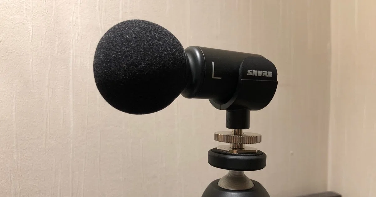高性能マイク】SHURE MOTIV MV88 VIDEO KIT（SHURE MV88 iphone マイク 