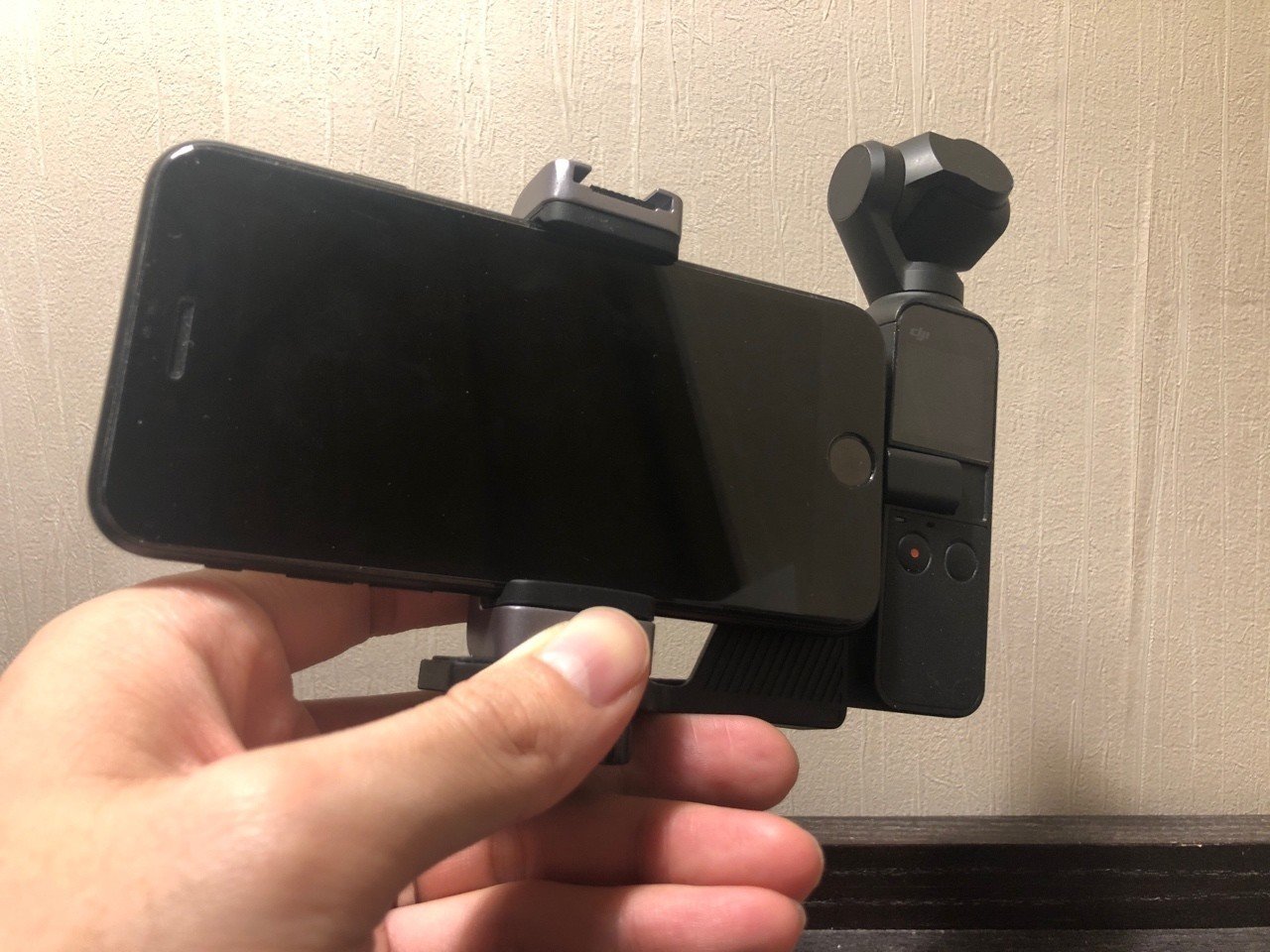 レビュー：[GLIDER] DJI Osmo Pocket用スマホホルダー セット