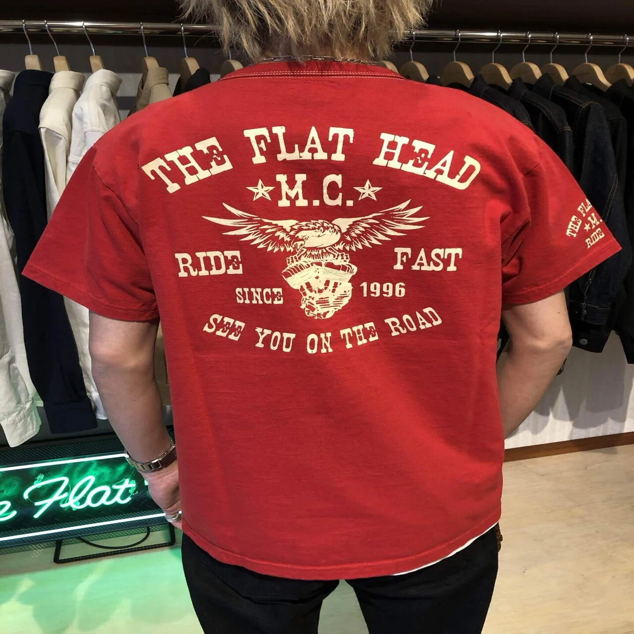 FLAT HEAD 神宮前店】〜シェードと新作Tシャツ〜｜THE FLAT HEAD