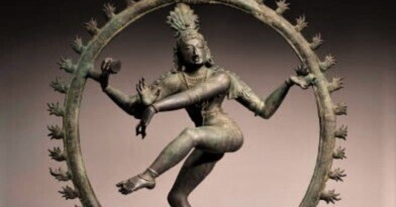 青銅製 踊る神像 踊るシヴァ神 ー 太極拳 ー 片足立ちで観じる宇宙｜mogool