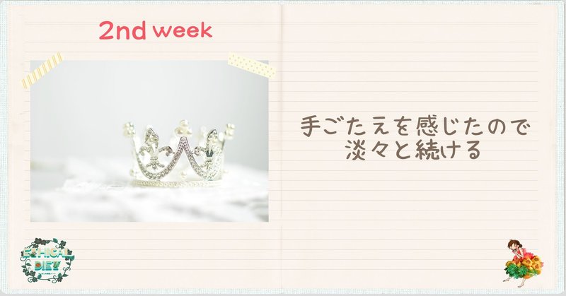 5週間で 5kg ダイエット2nd Week 継続 しなこ Note 5週間で 5kg ダイエット2nd Week 継続 しなこ Note