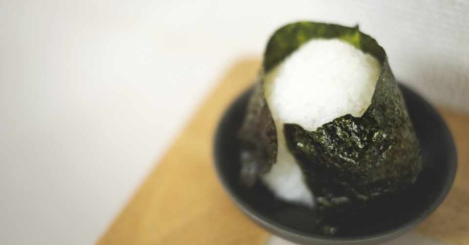 自信をつけるには 美味しいおにぎりだと自覚すること さどまち 湿度写真 Note