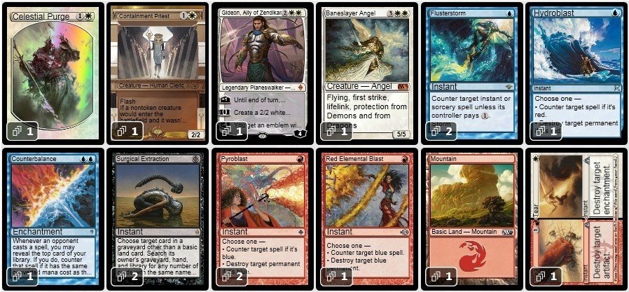 MTG レガシー ミラクルサイドボードプラン解説 その1｜ラーメン王