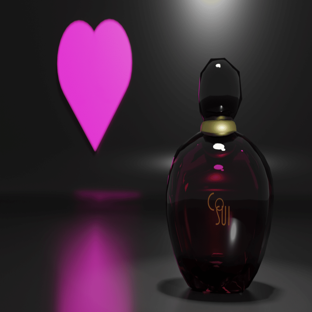 Blender物撮り02：香水瓶｜Schaccie/しゃっちー