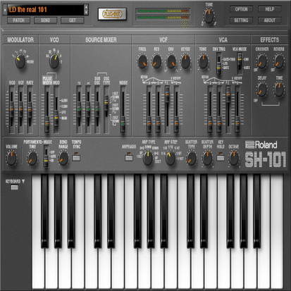 Roland SH-101のハナシ（2024/12追記）｜みくばんP