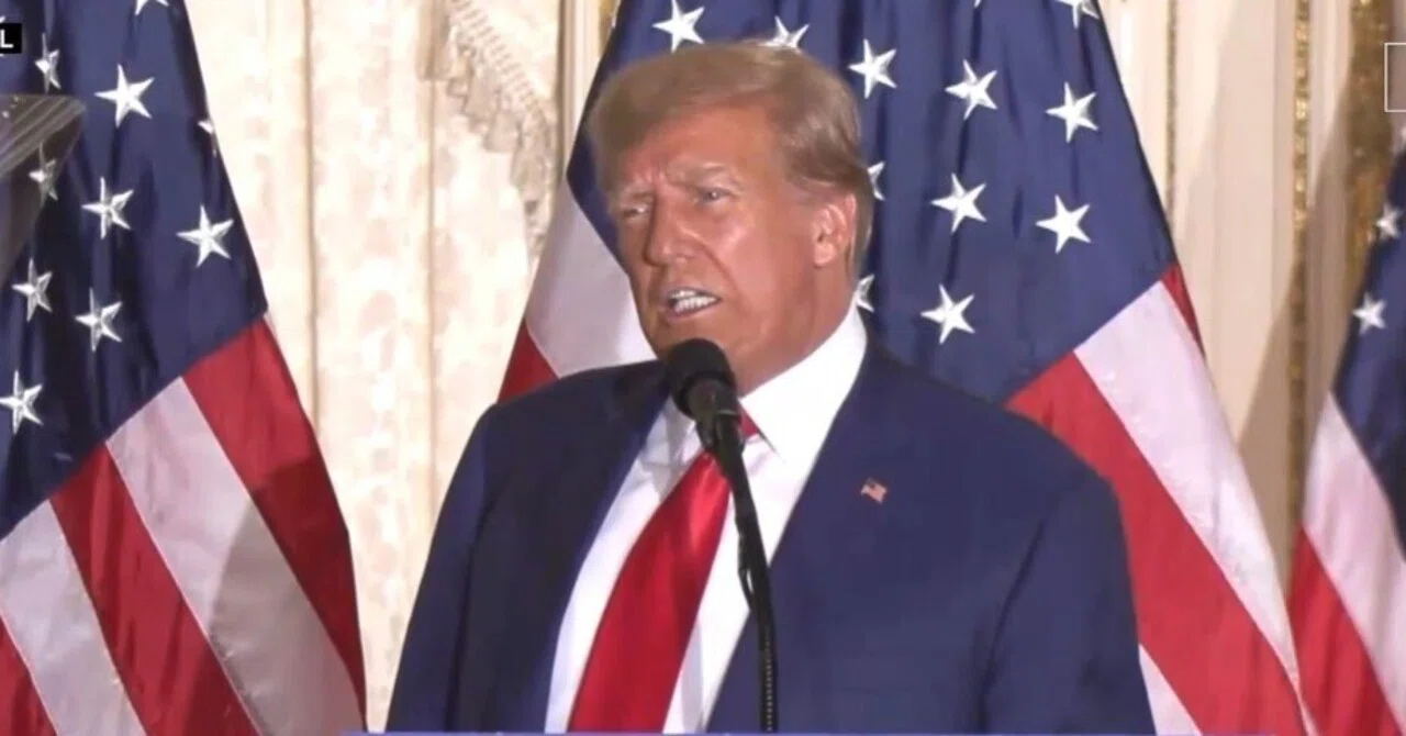 45th President of the United States Donald J. Trump Delivers Remarks at ...