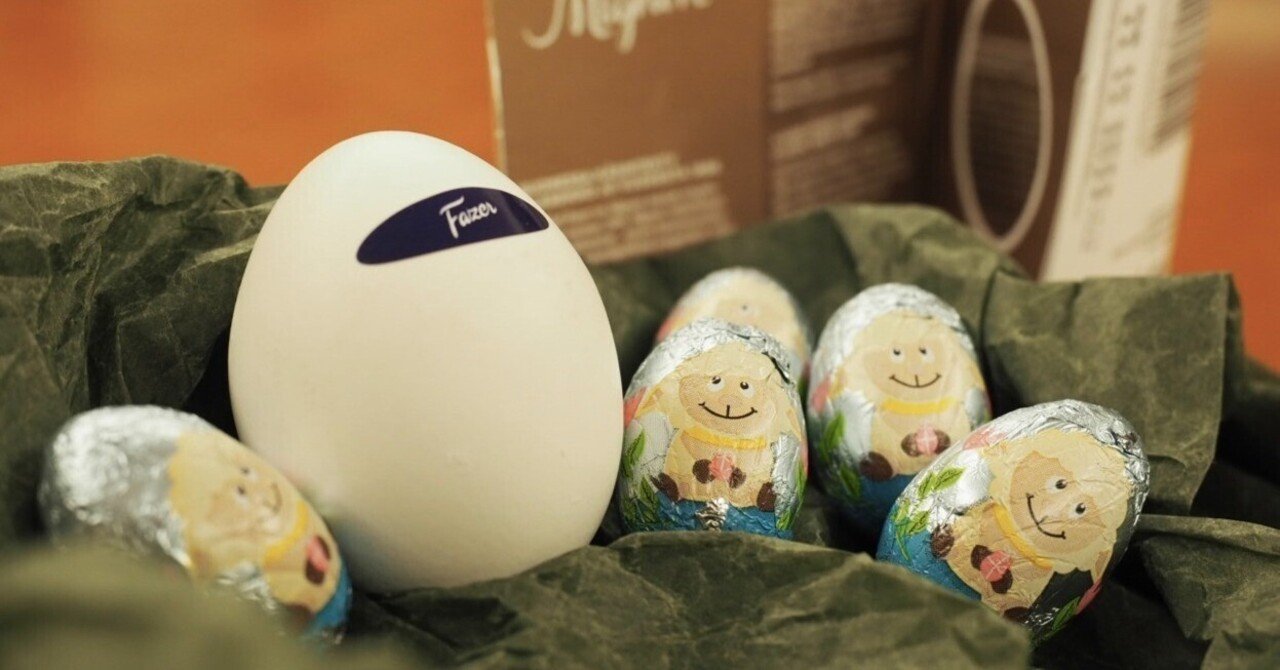 Fazerのイースターエッグ（フィンランド）｜Orangeの時間 by wisteria