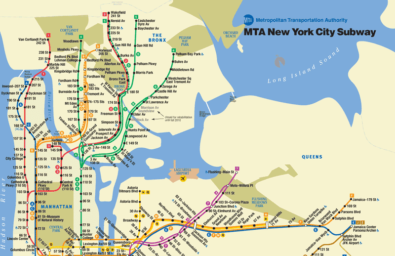 ニューヨーク マンハッタンの地下鉄の乗り方 Nakamura Mami Note